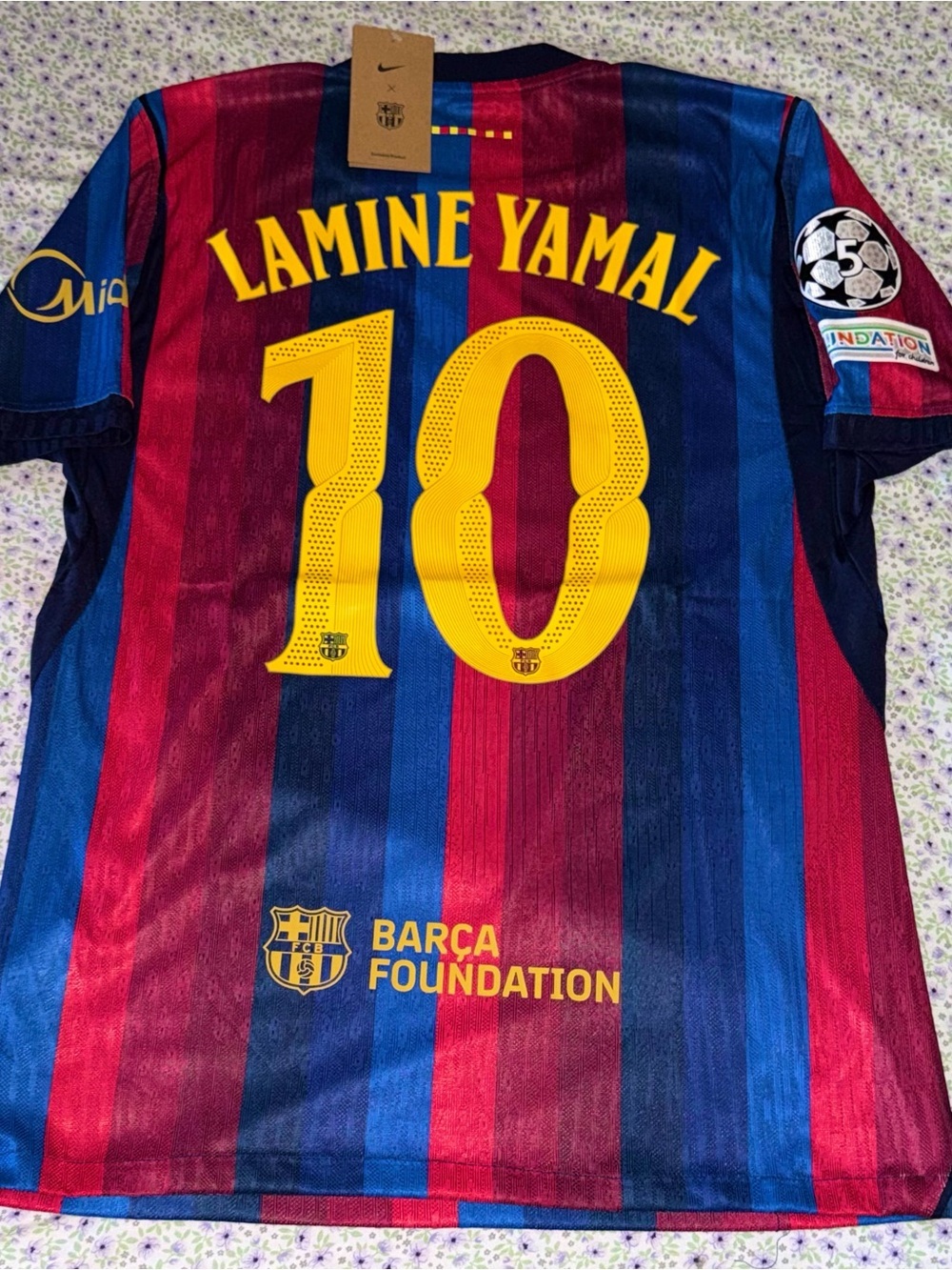 FC Barcelona Lamine Yamal #10 Home Jersey - Red & Blue 2026/27